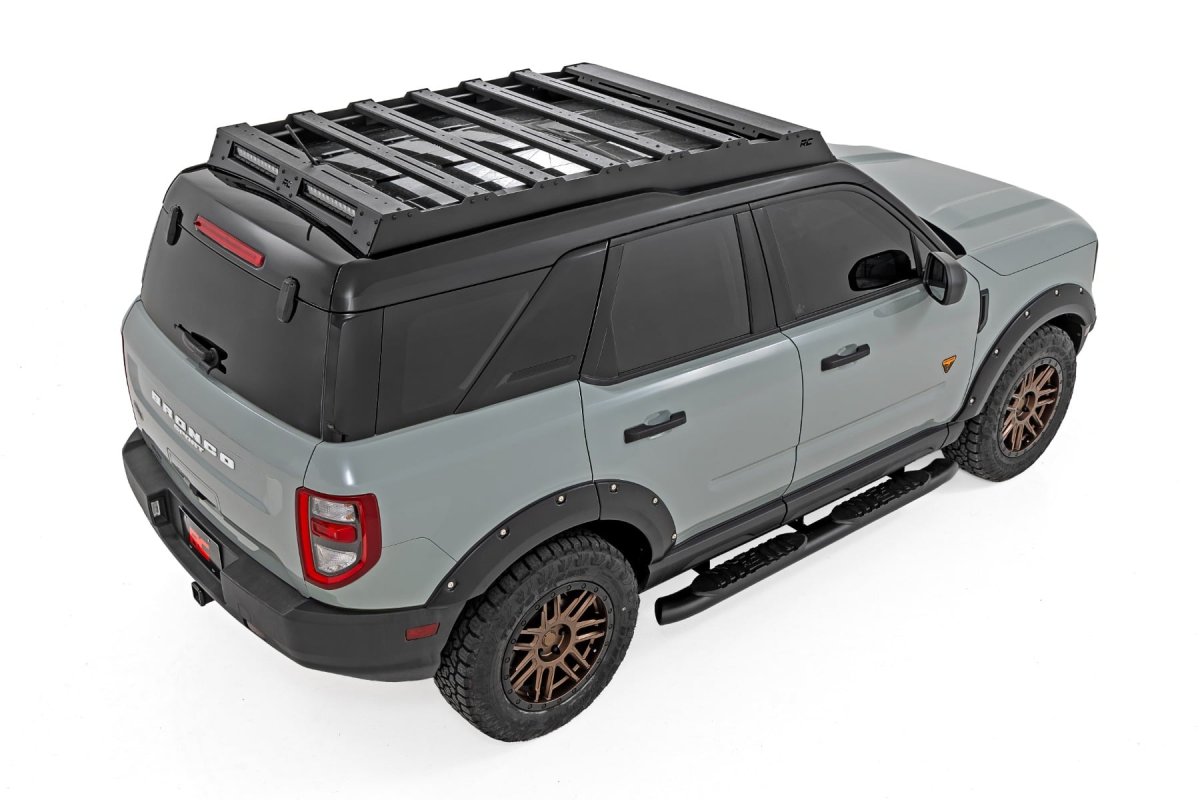 Ford Bronco Sport Roof Rack - Rough Country - Spectrum Series LED Lights - '21-'26
